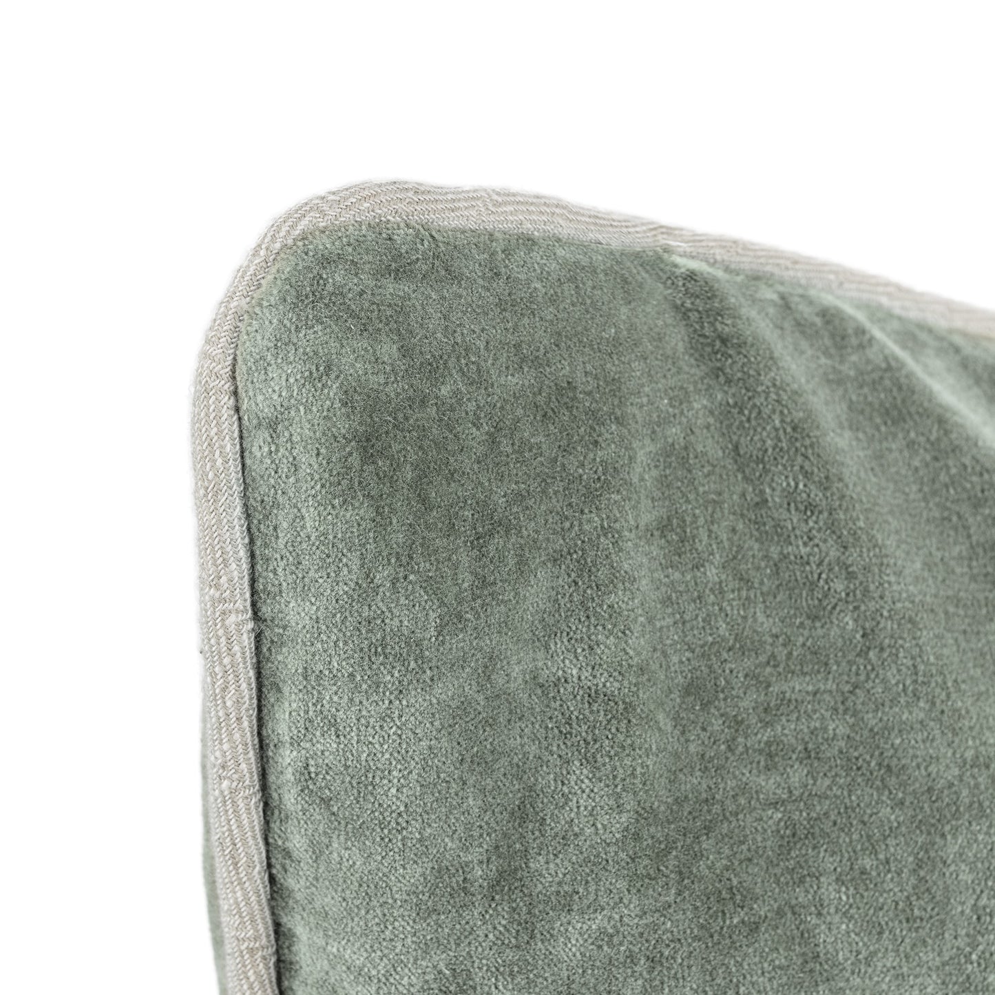 SLD Heirloom Bay Green Velvet Multiple Sizes Throw Pillow (Set of 2) - Ornate Home