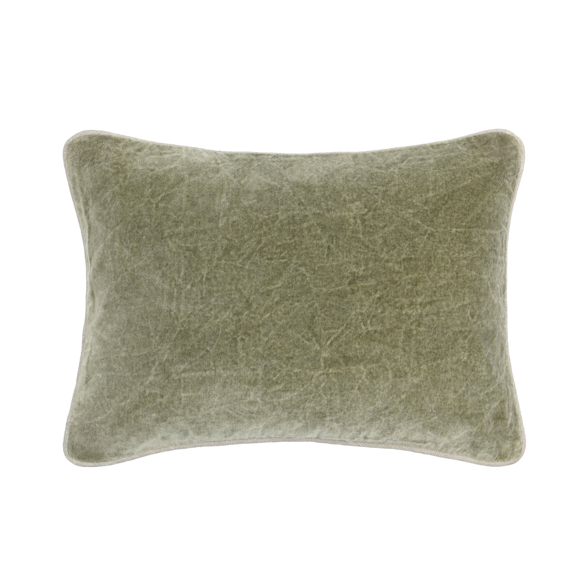 SLD Heirloom Moss Velvet Multiple Sizes Throw Pillow (Set of 2) - Ornate Home