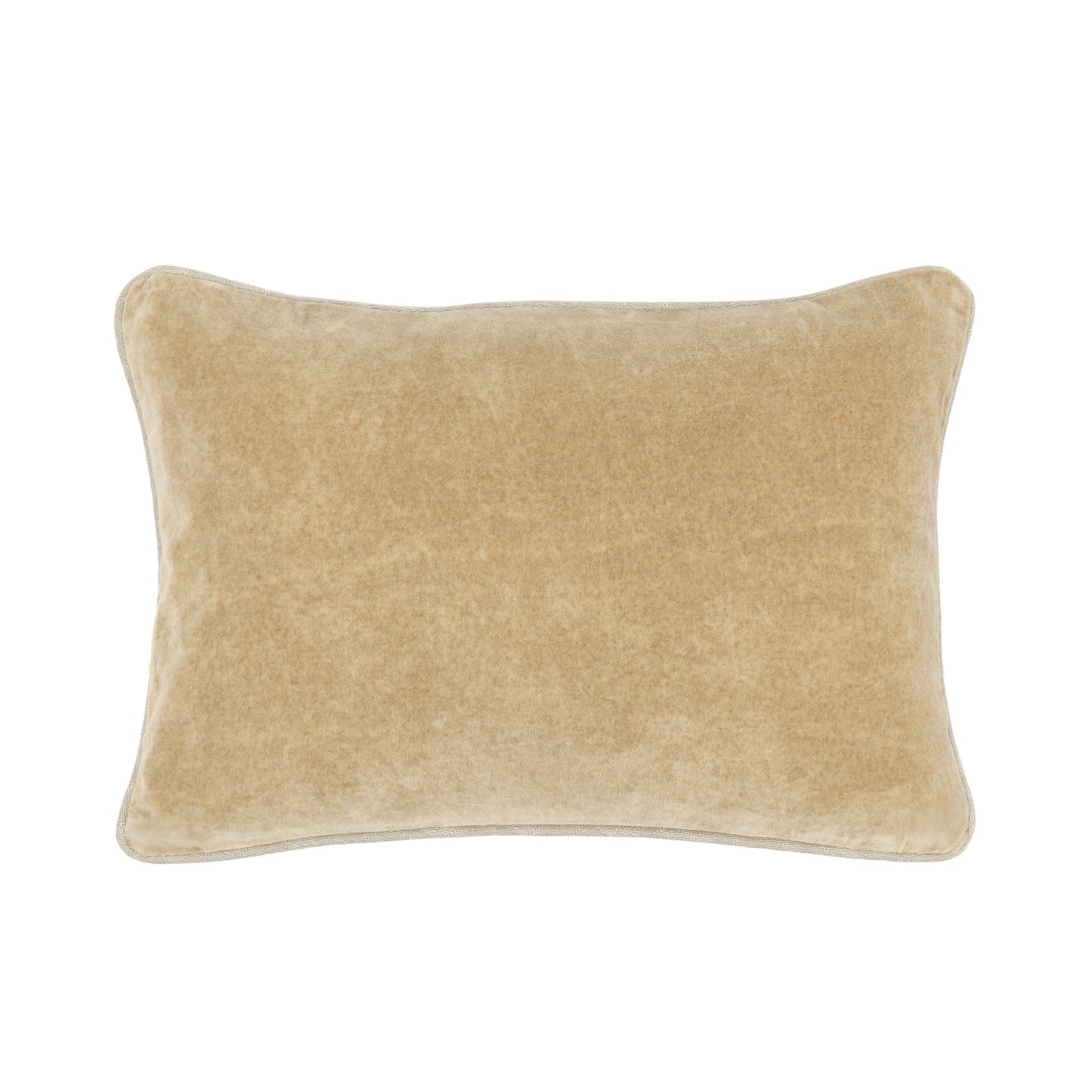 SLD Heirloom Wheat Velvet Multiple Sizes Throw Pillow (Set of 2) - Ornate Home