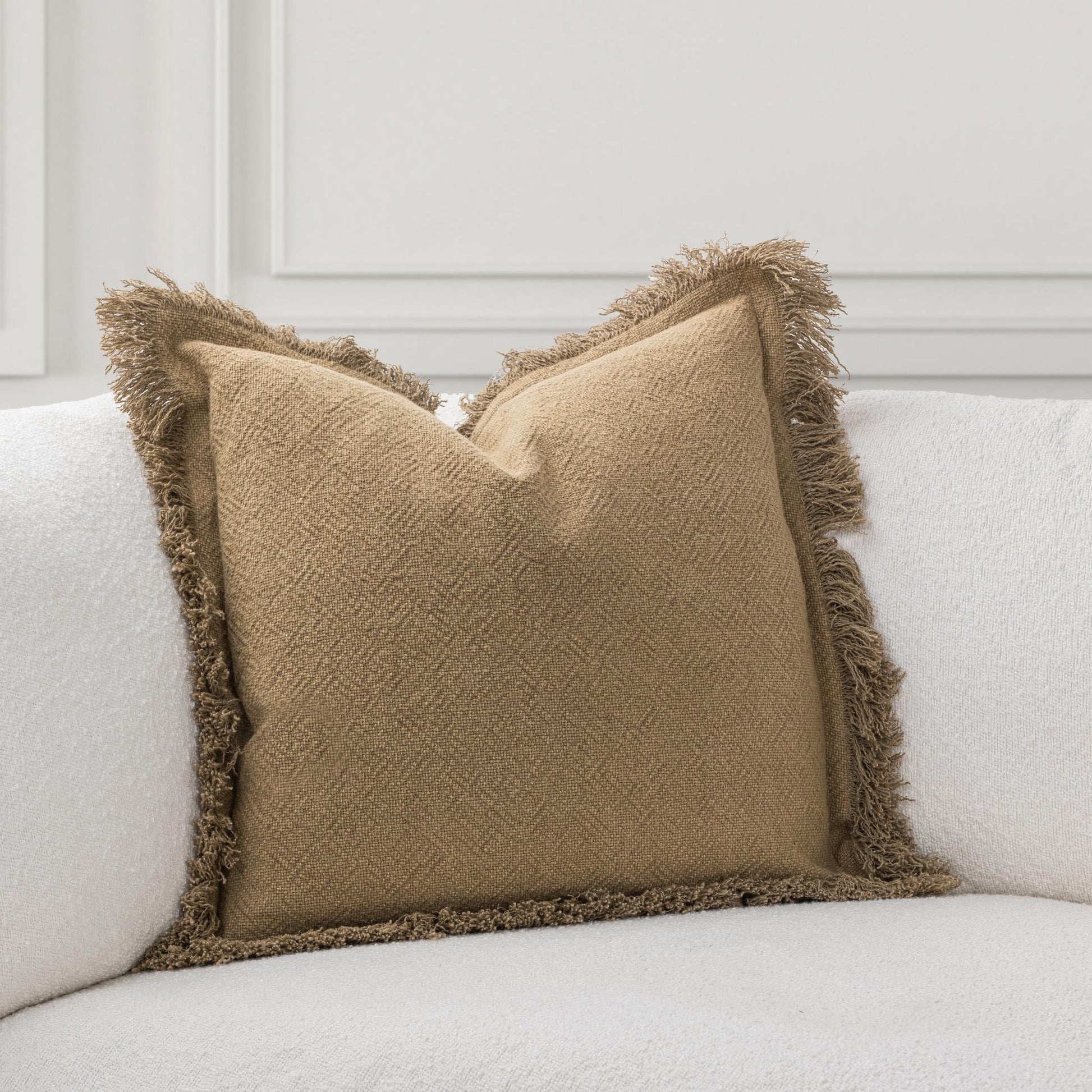 SLD Lauren Toasted Oat 22x22 Throw Pillow (Set of 2) - Ornate Home