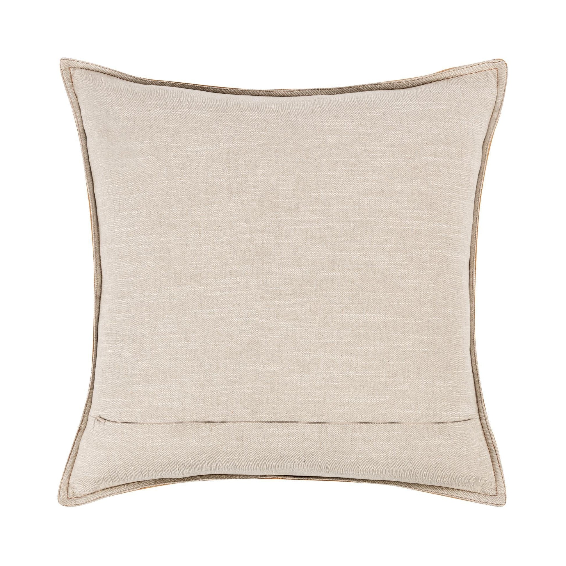 SLD Leather Dumont Chestnut Multiple Sizes Throw Pillow (Set of 2) - Ornate Home