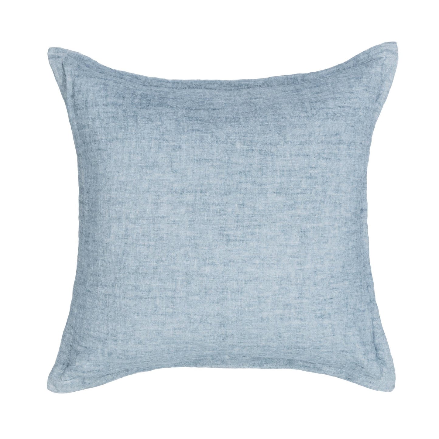 SLD Solstice Chambray Blue 22x22 Throw Pillow (Set of 2) - Ornate Home