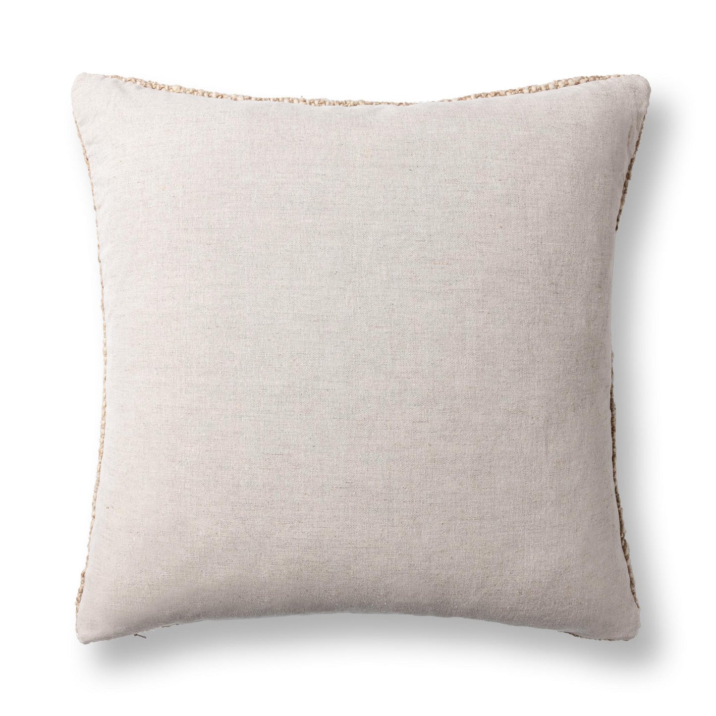 SR Jai Natural 22x22 Throw Pillow - Ornate Home