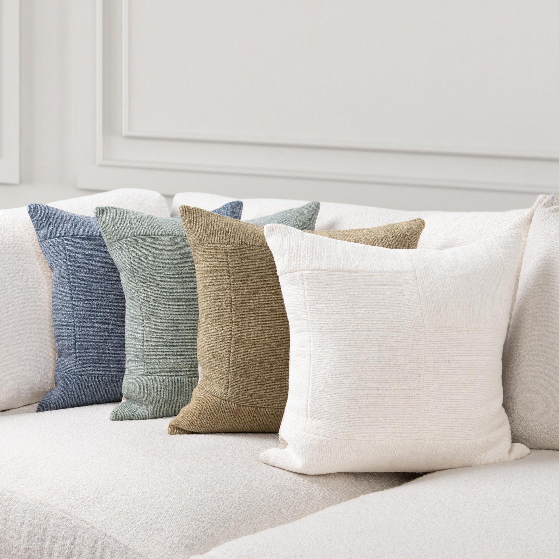 SR Moksha Dry Sage 20x20 Throw Pillow (Set of 2) - Ornate Home