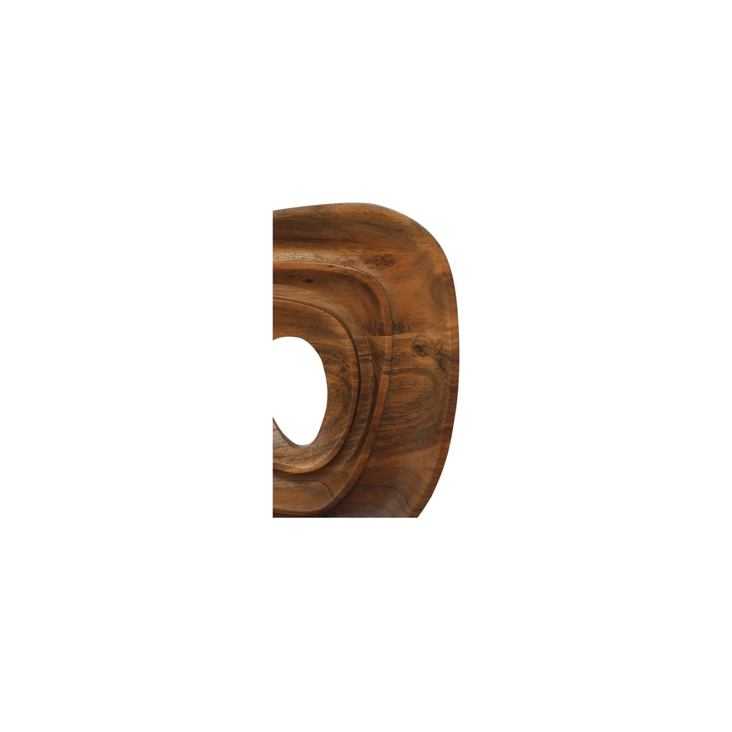 Saddler Natural Acacia Sculpture - Ornate Home