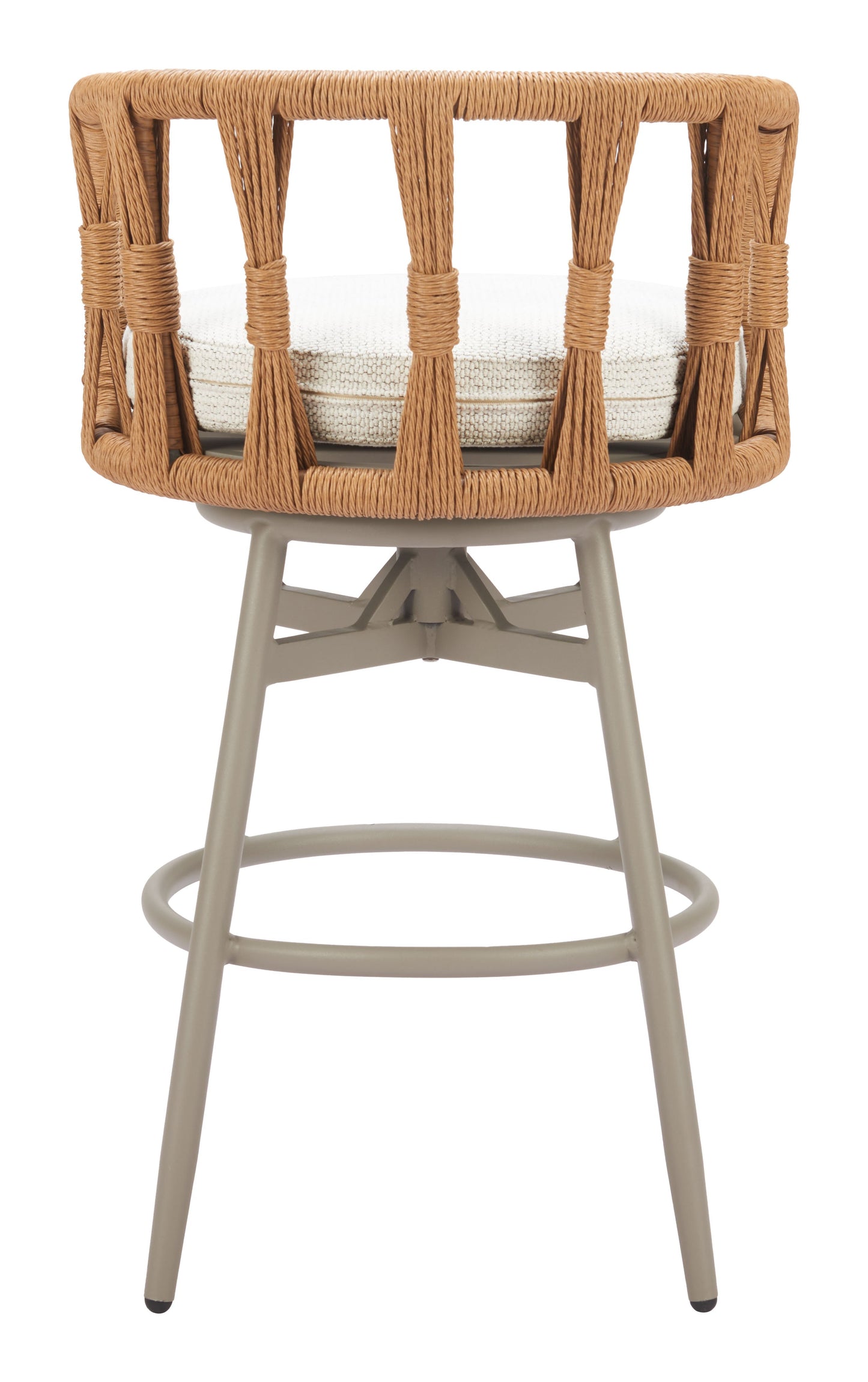 Safal Multicolor Outdoor Swivel Barstool - Ornate Home