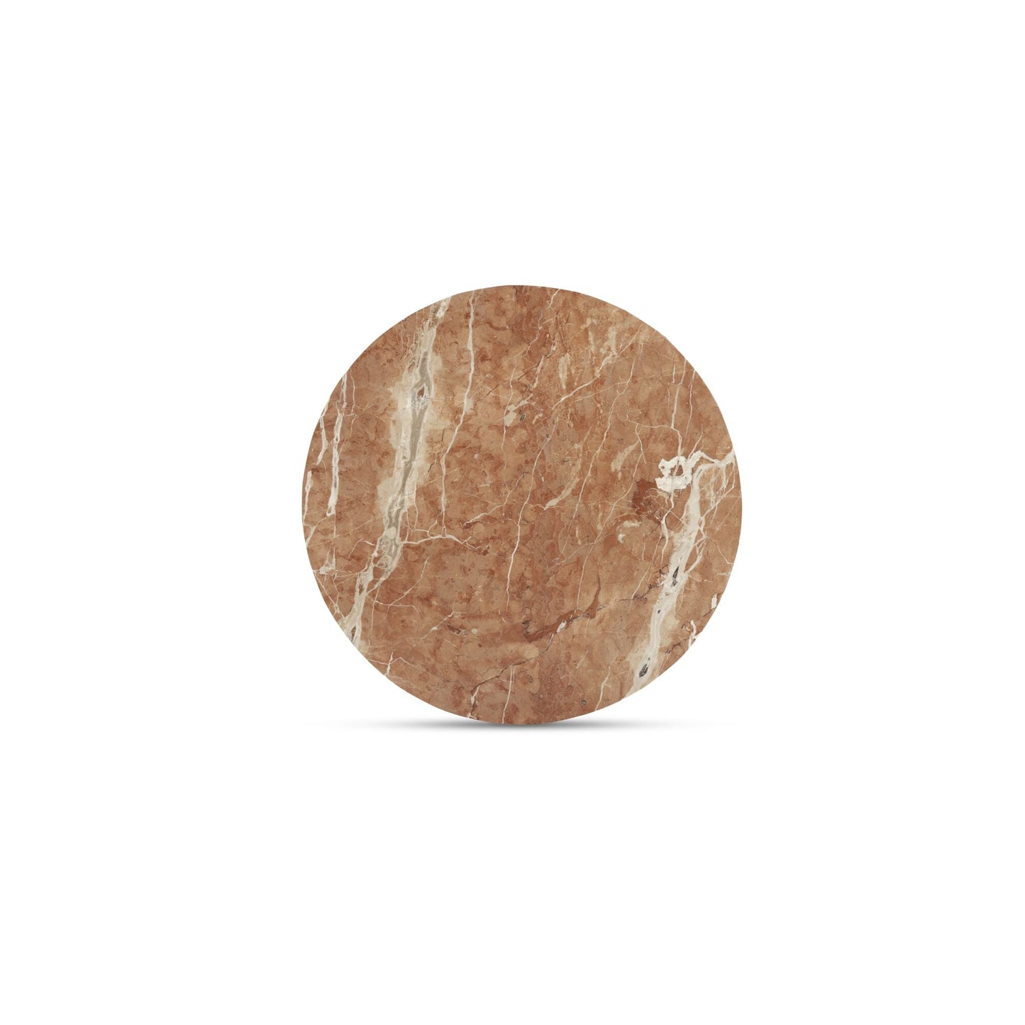 Sage Alicante Red Marble/Dark Brown Cafe Table - Ornate Home