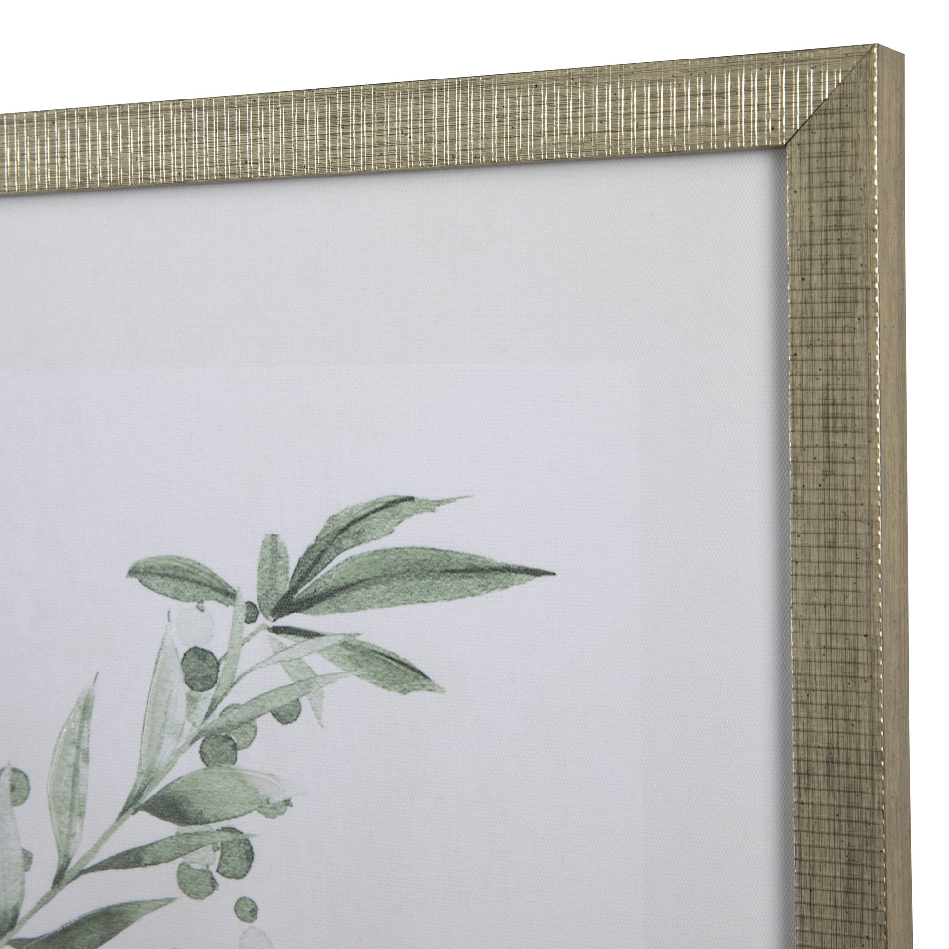 Sage Foliage Greem/White Print - Ornate Home