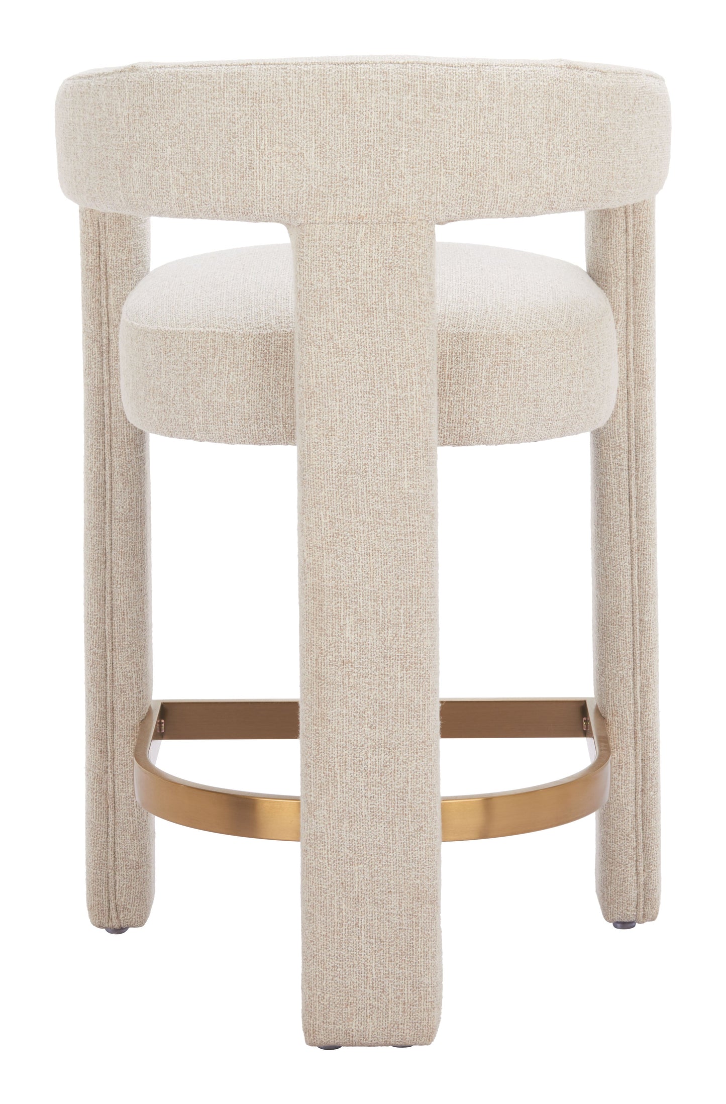 Saiko Beige Barstool - Ornate Home