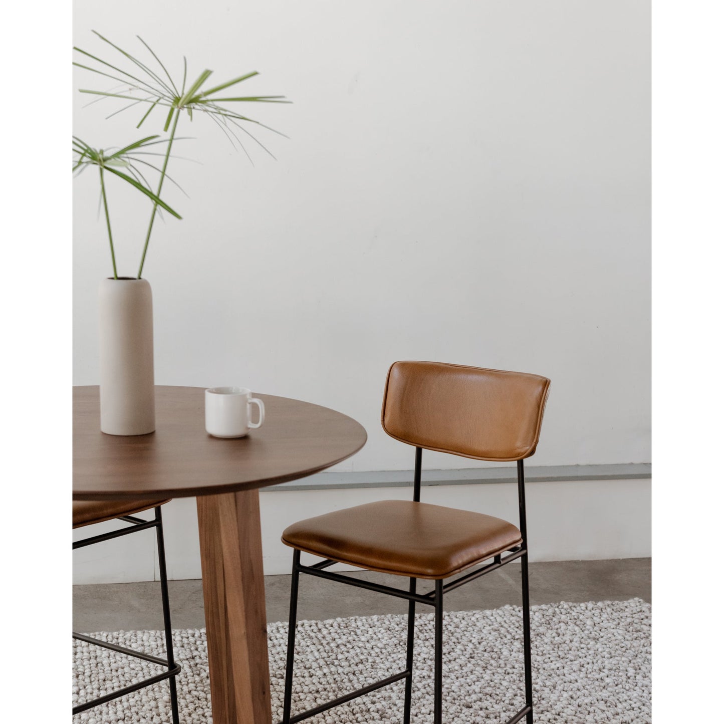 Sailor Brown Bar Stool - Ornate Home