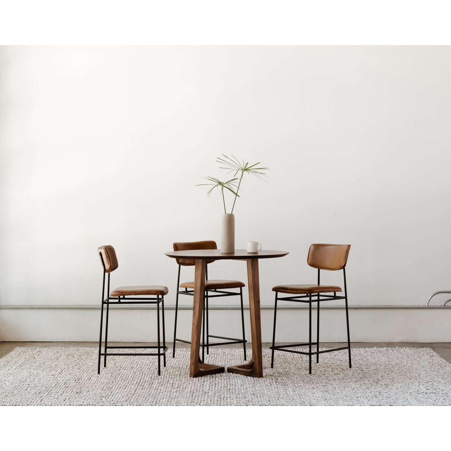 Sailor Brown Counter Stool - Ornate Home
