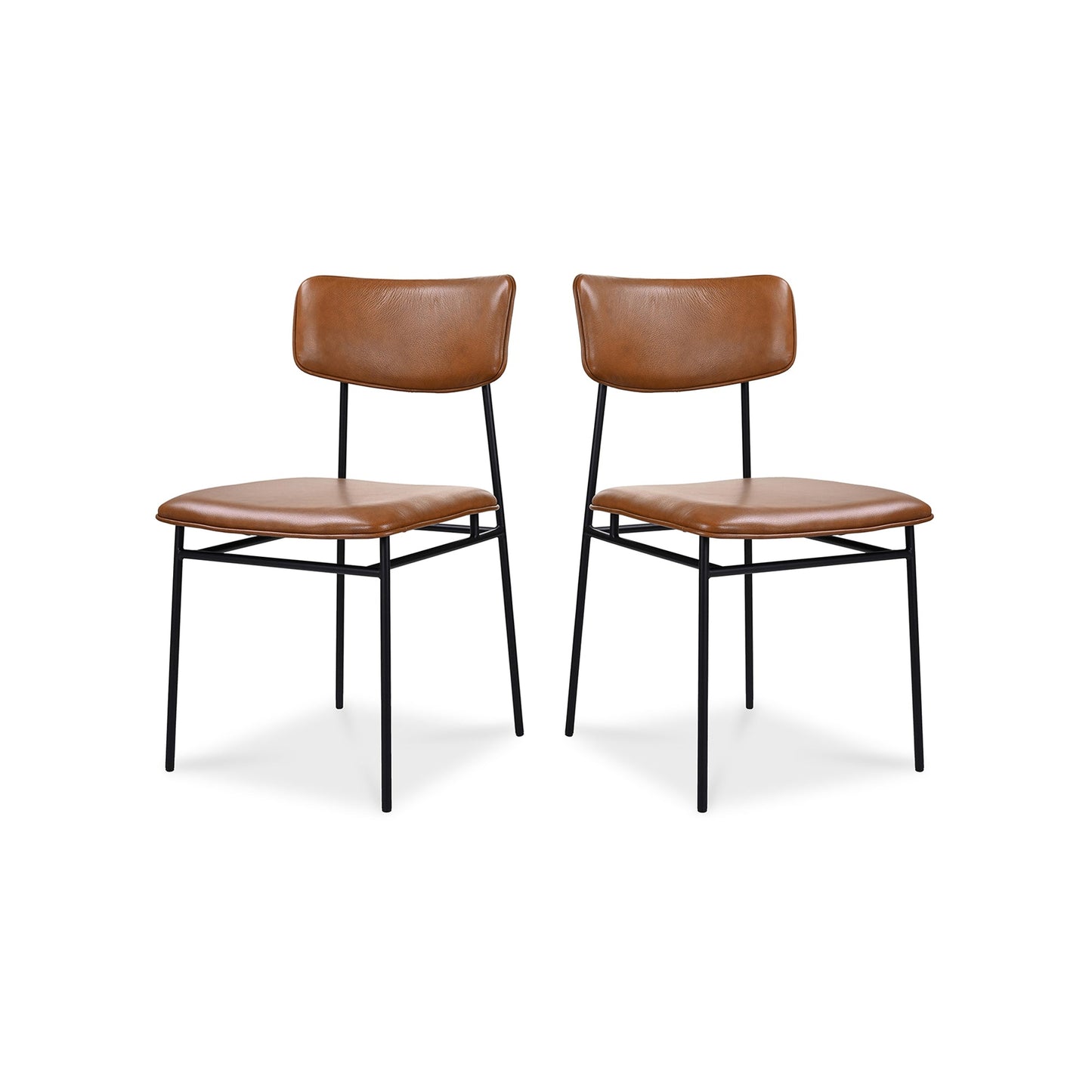 Sailor Brown Dining Chair (Set of 2) - Ornate Home