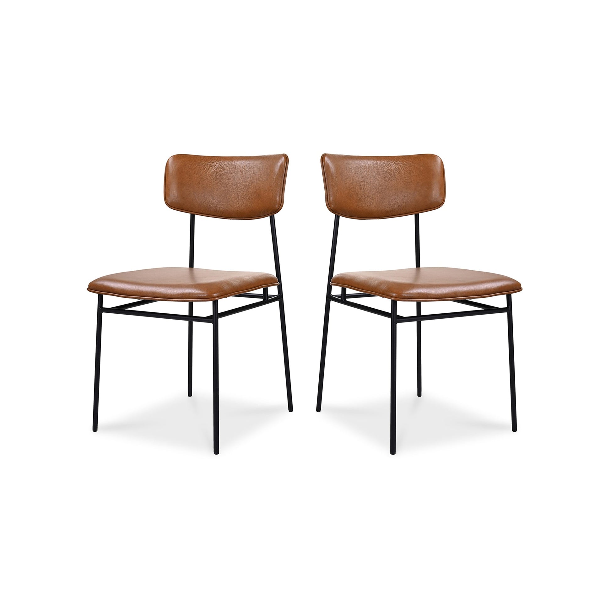Sailor Brown Dining Chair (Set of 2) - Ornate Home