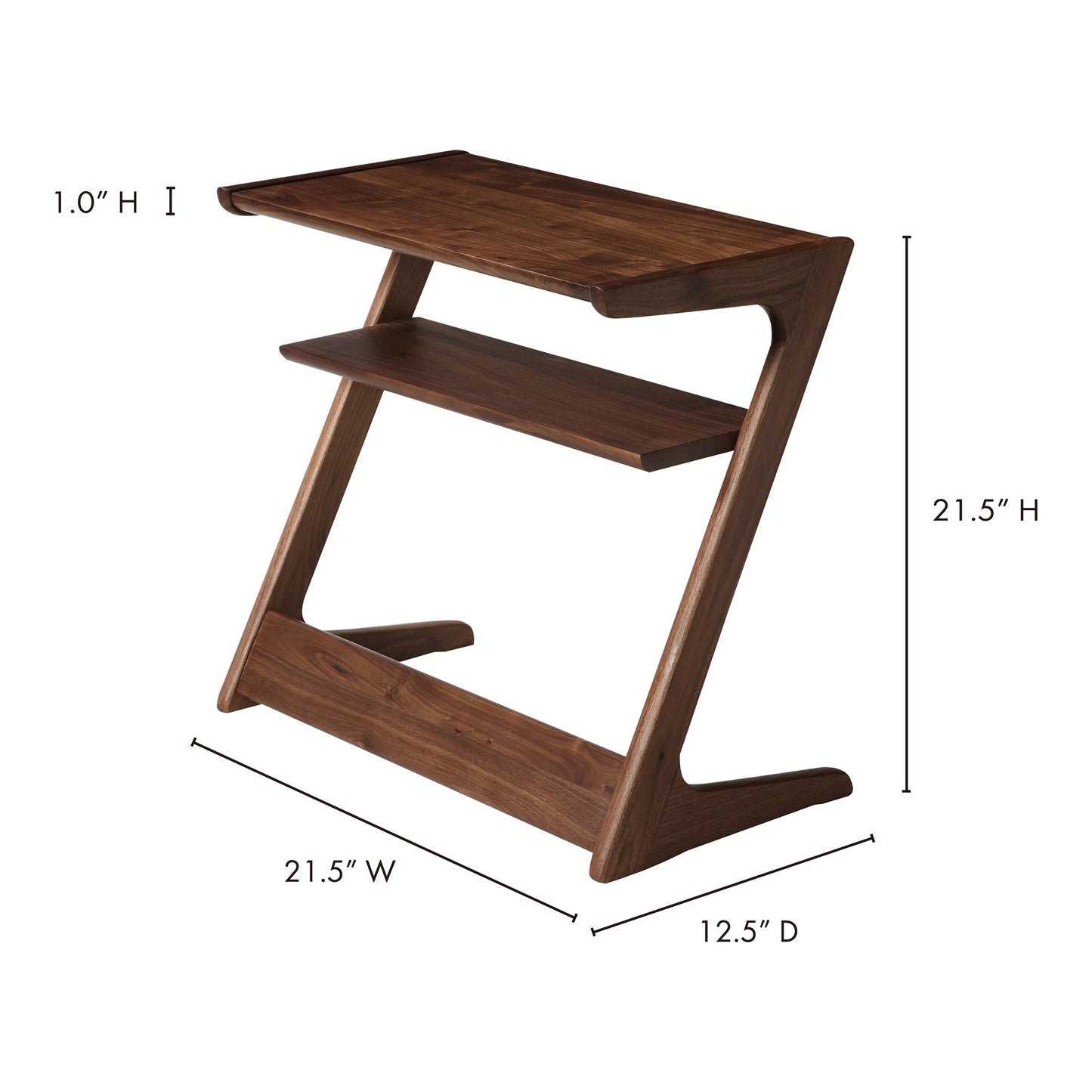 Sakai Brown Accent Table - Ornate Home