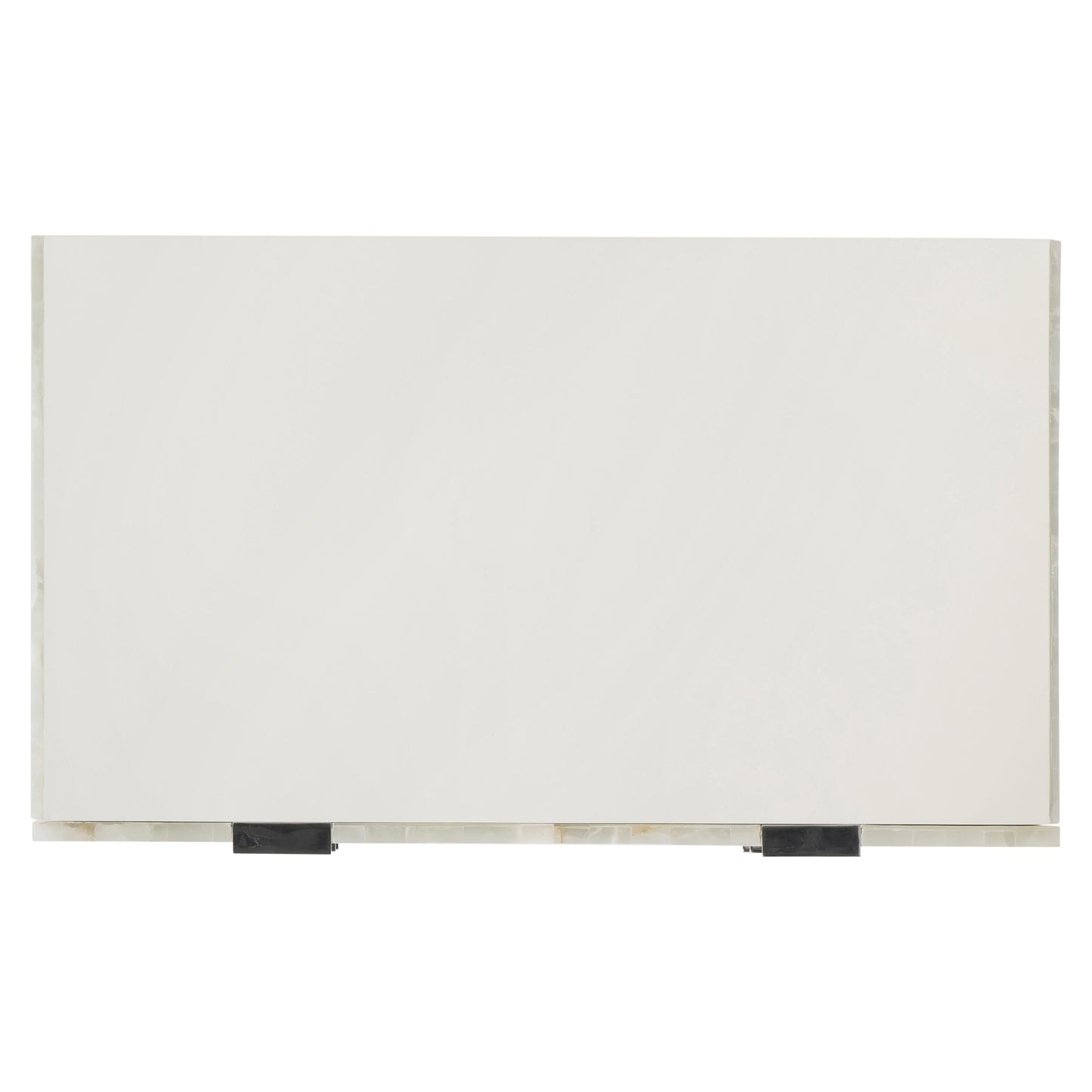 Salka White/Selenite Nightstand - Ornate Home