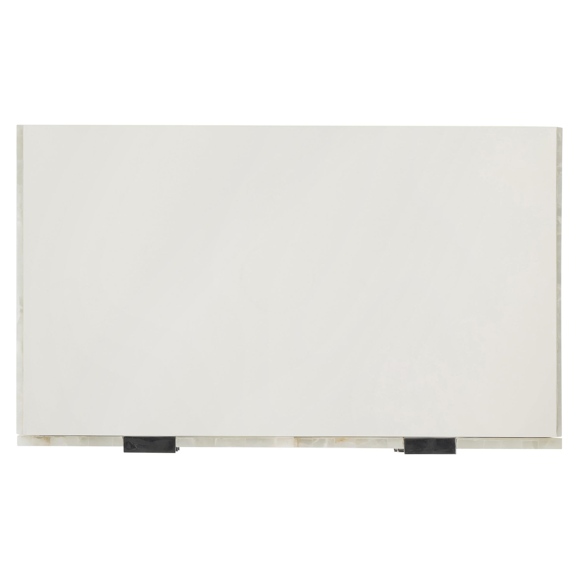 Salka White/Selenite Nightstand - Ornate Home