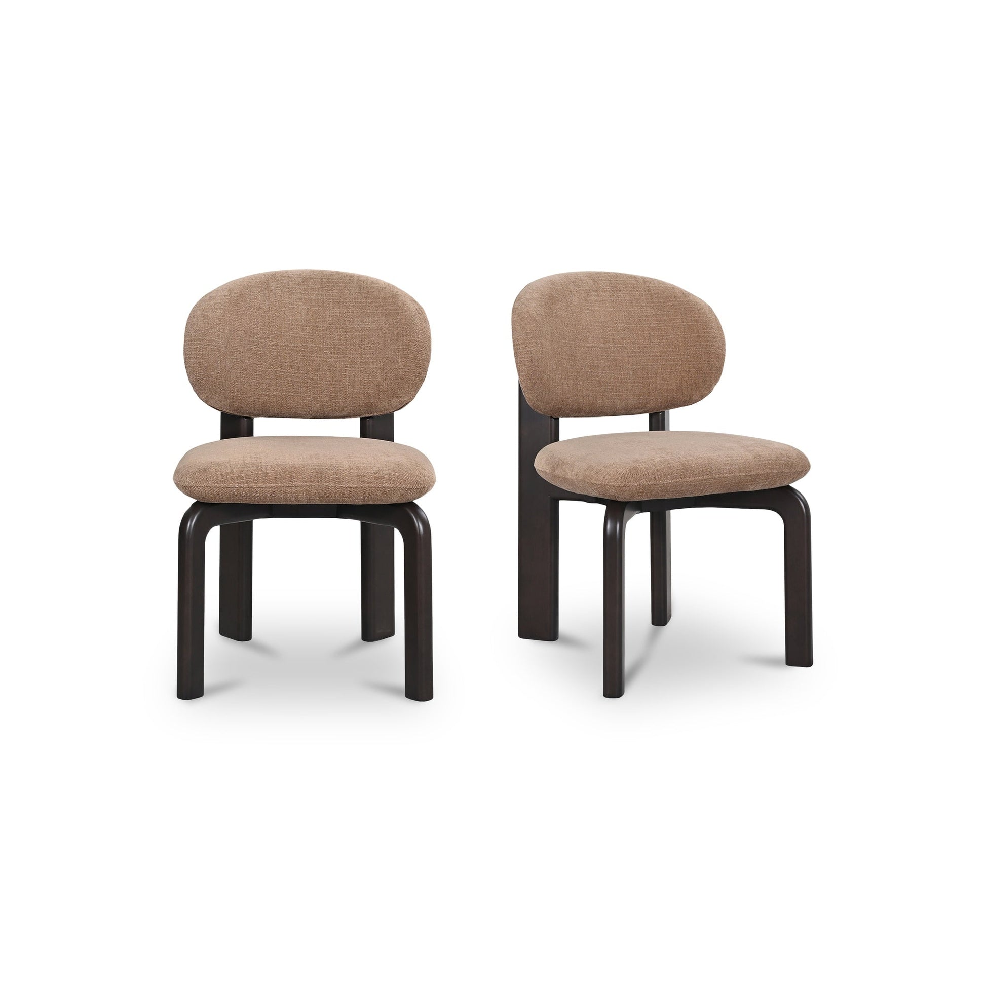 Sami Brown/Black Dining Chair (Set of 2) - Ornate Home