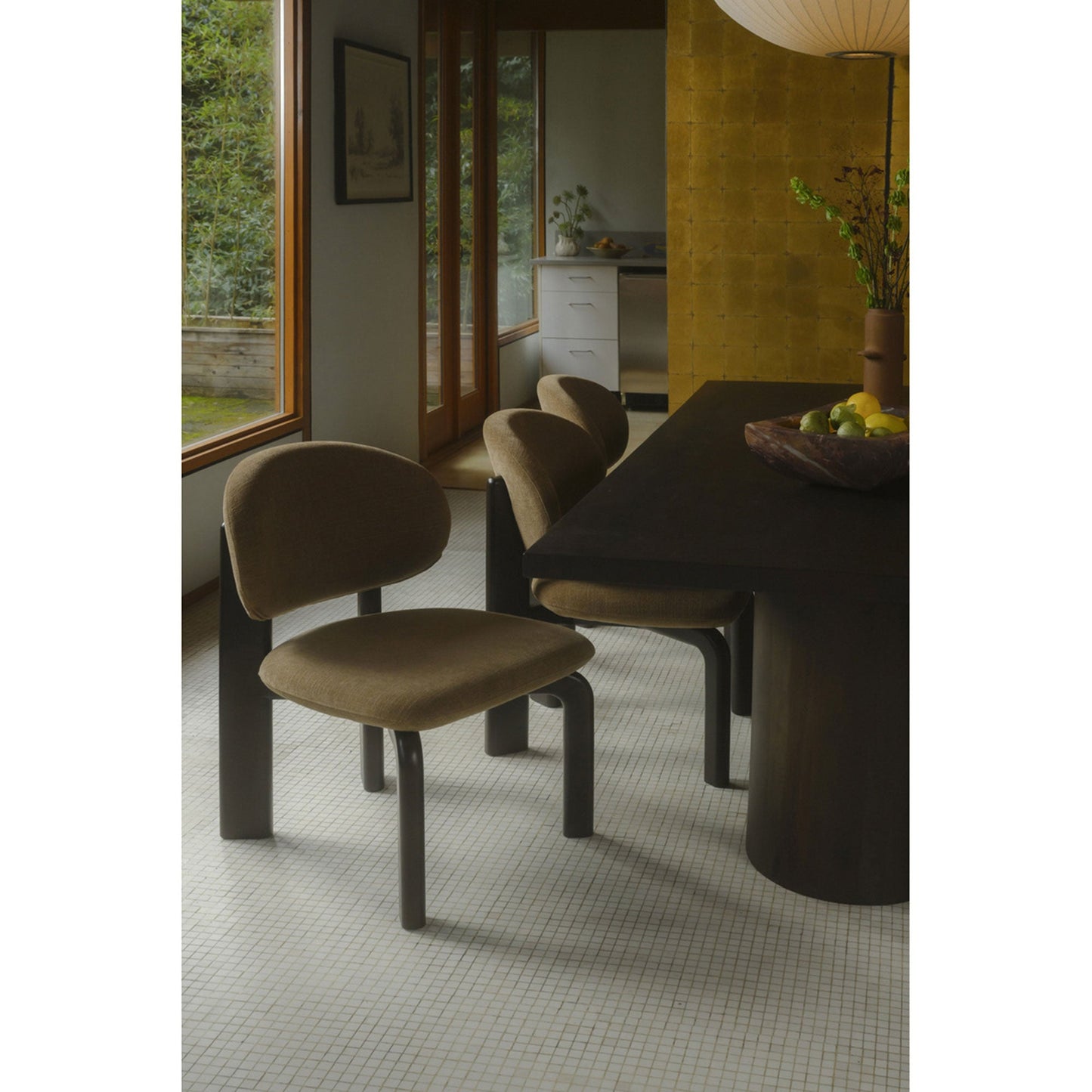 Sami Brown/Black Dining Chair (Set of 2) - Ornate Home