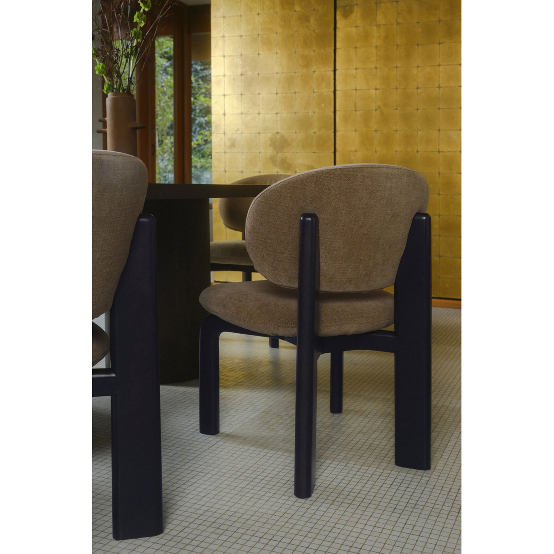 Sami Brown/Black Dining Chair (Set of 2) - Ornate Home