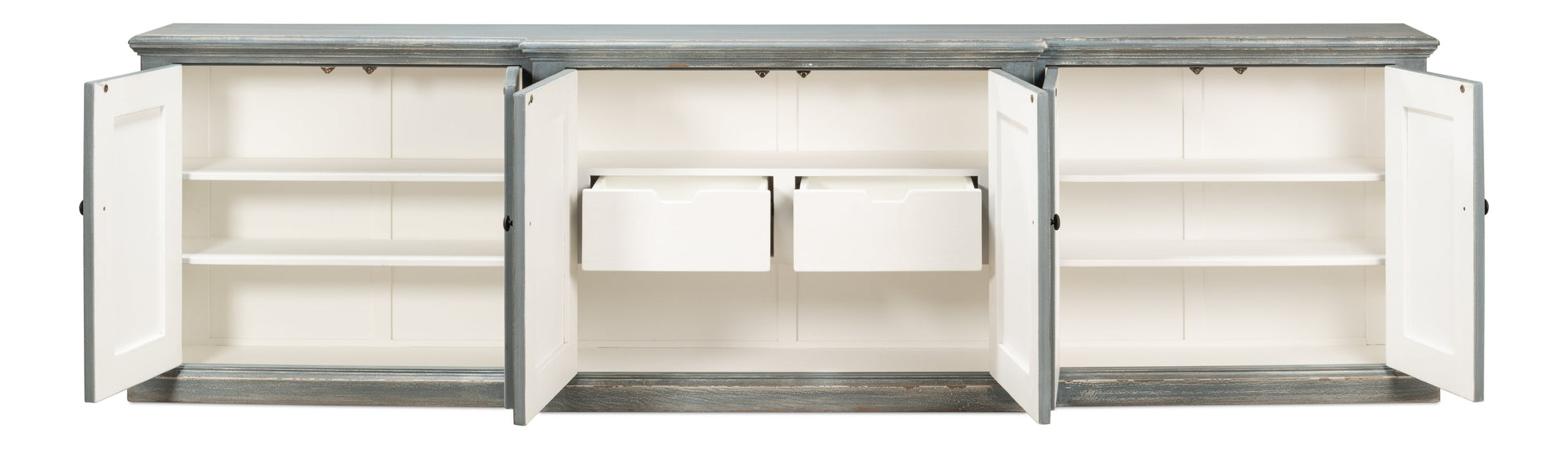 San Marco Bungalow Blue Credenza - Ornate Home