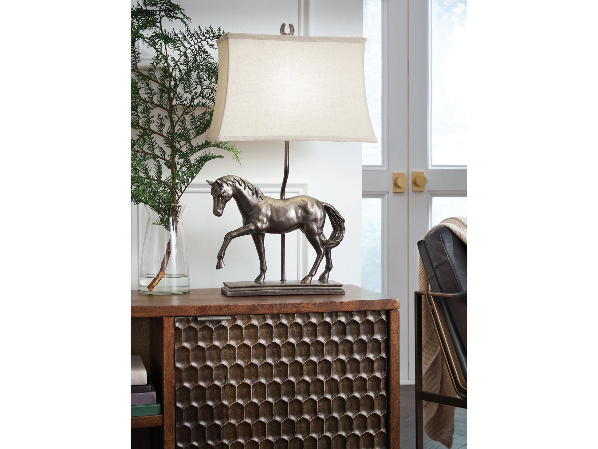 Sandorman Bronze Finish Table Lamp- Viva Furn
