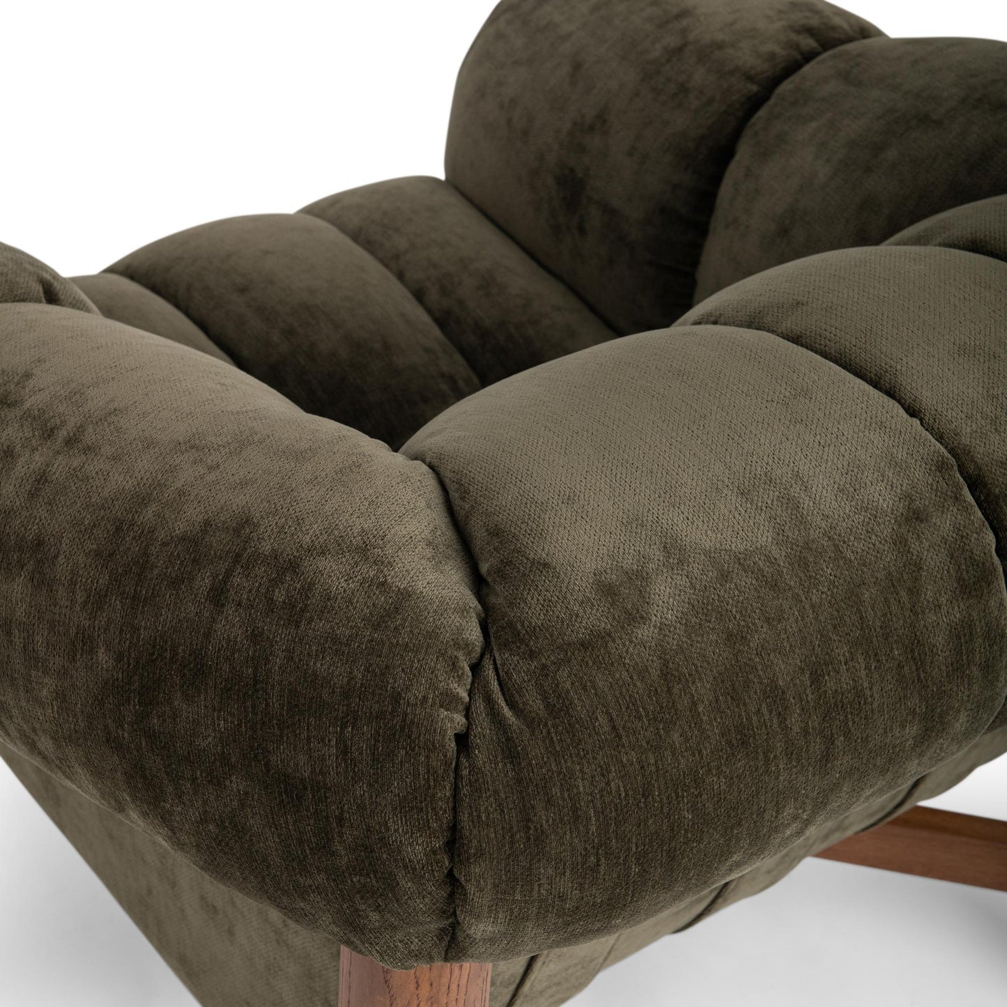 Sansa Olive Green Accent Chair - Ornate Home