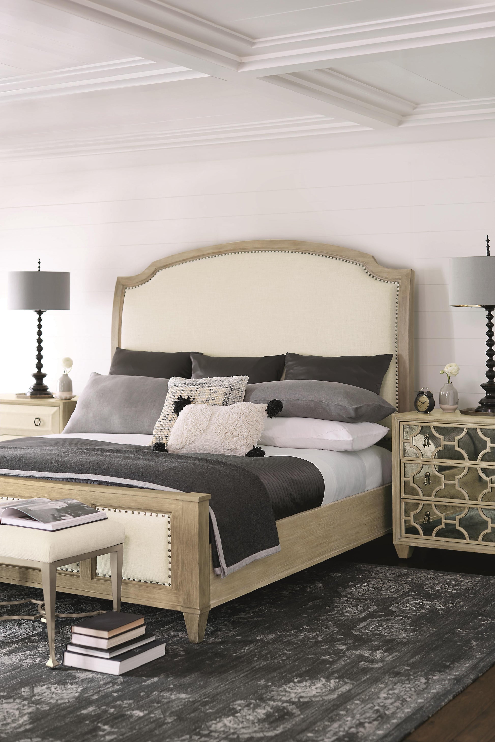 Santa Barbara Sandstone Nightstand - Ornate Home