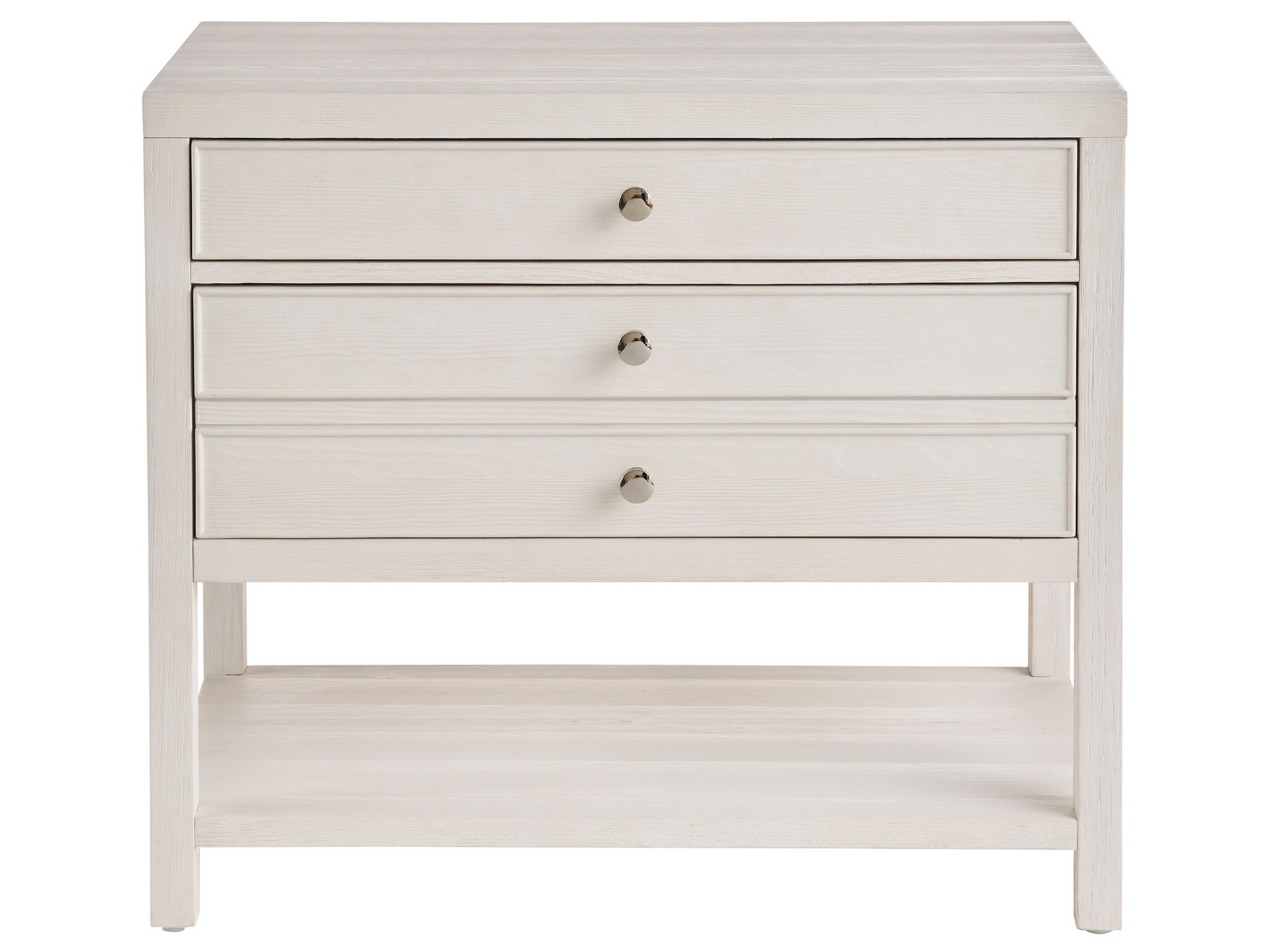 Saugatuck White Sand Nightstand - Ornate Home