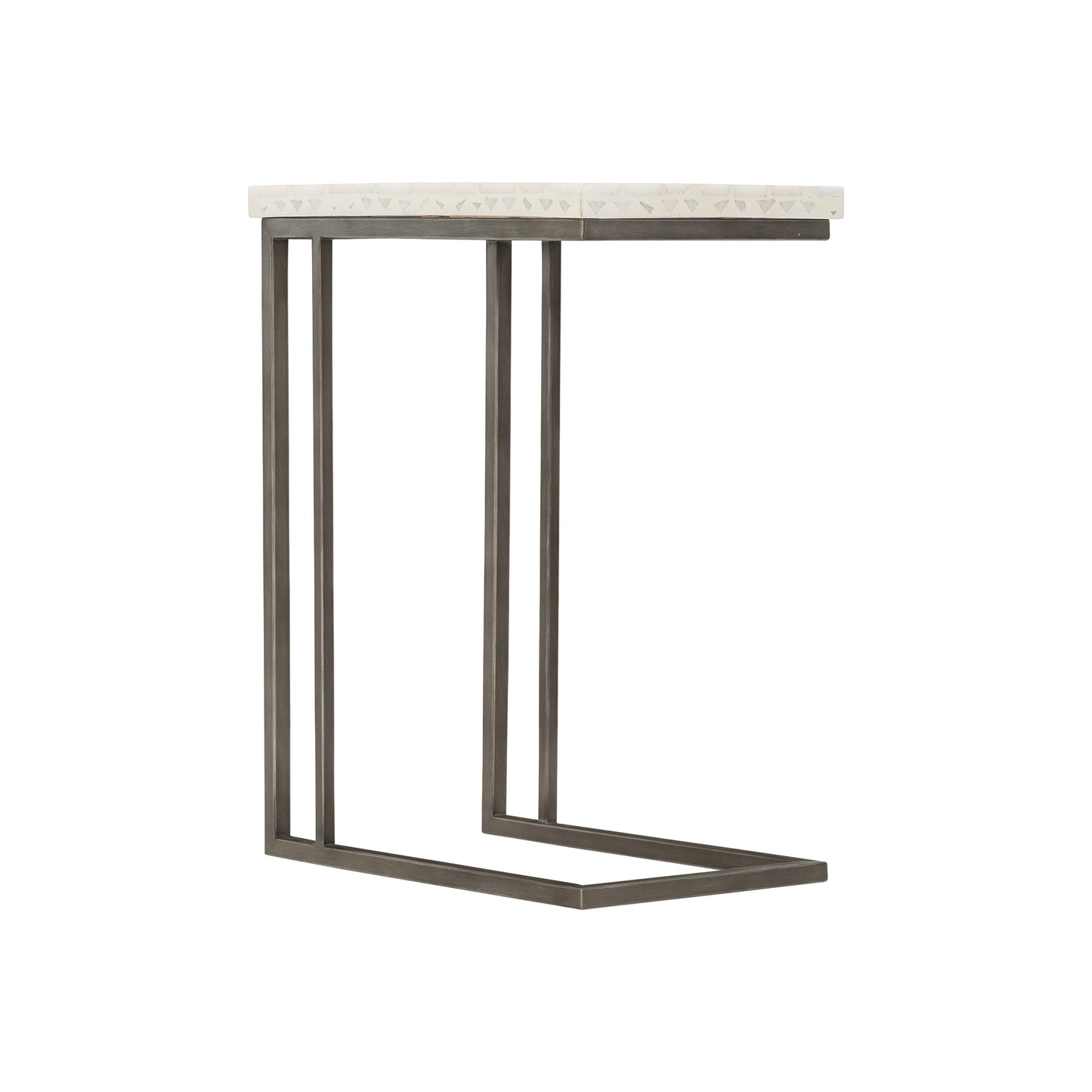 Sausalito Flint Grey/Terrazzo Outdoor Accent Table - Ornate Home