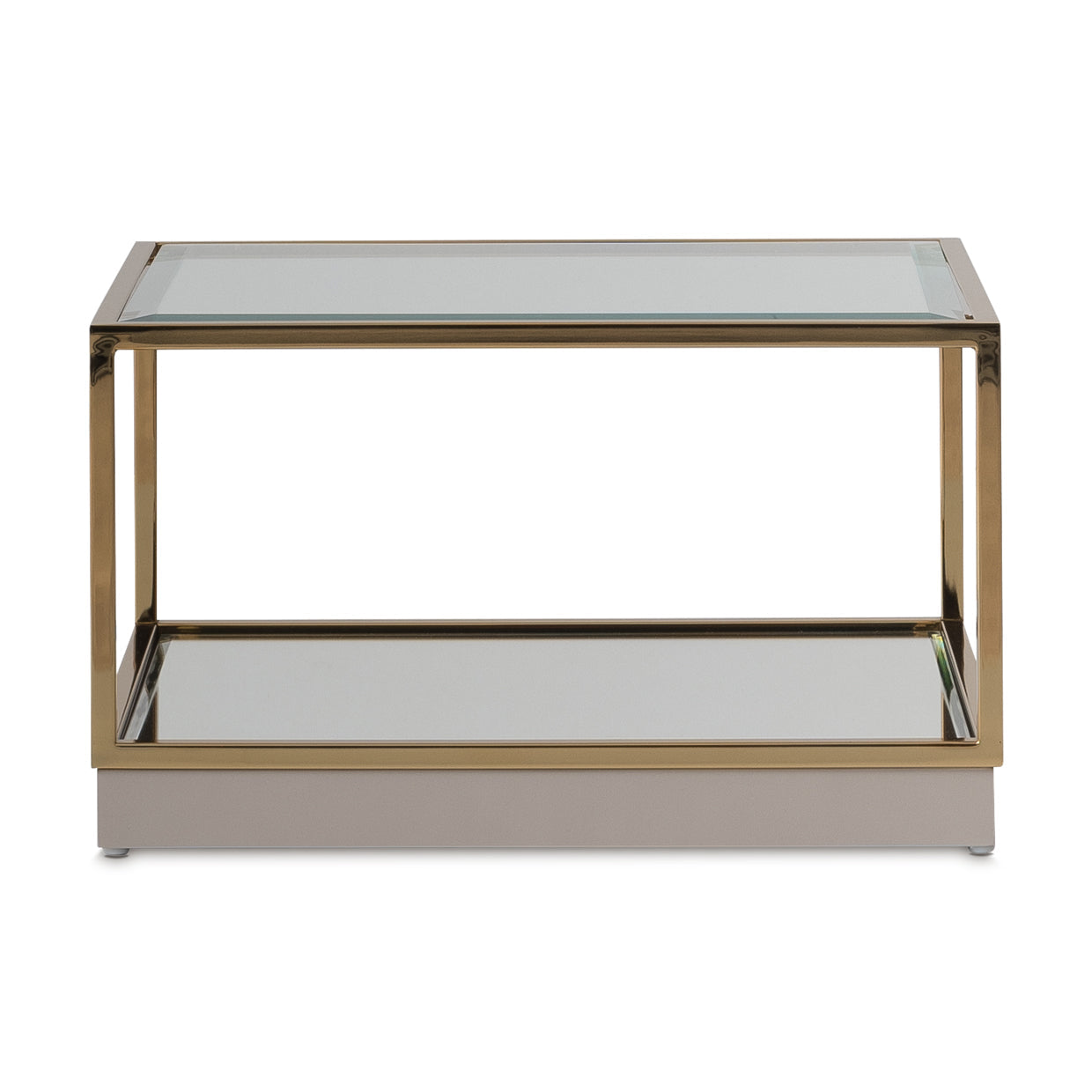 Savannah Breeze Gold Short Cocktail Table (Set of 2) - Ornate Home