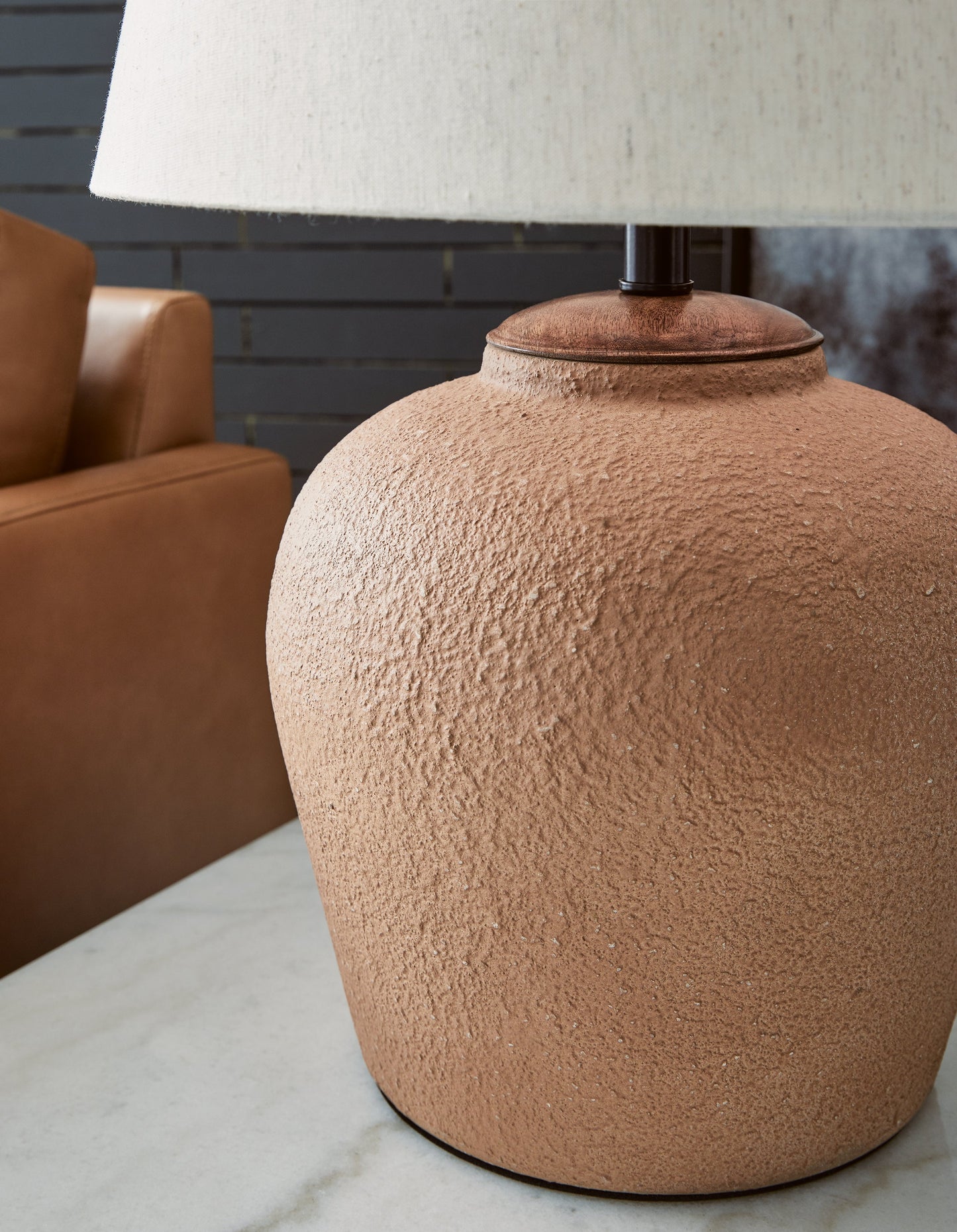 Scantor Rust Table Lamp (Set of 2)- Viva Furn