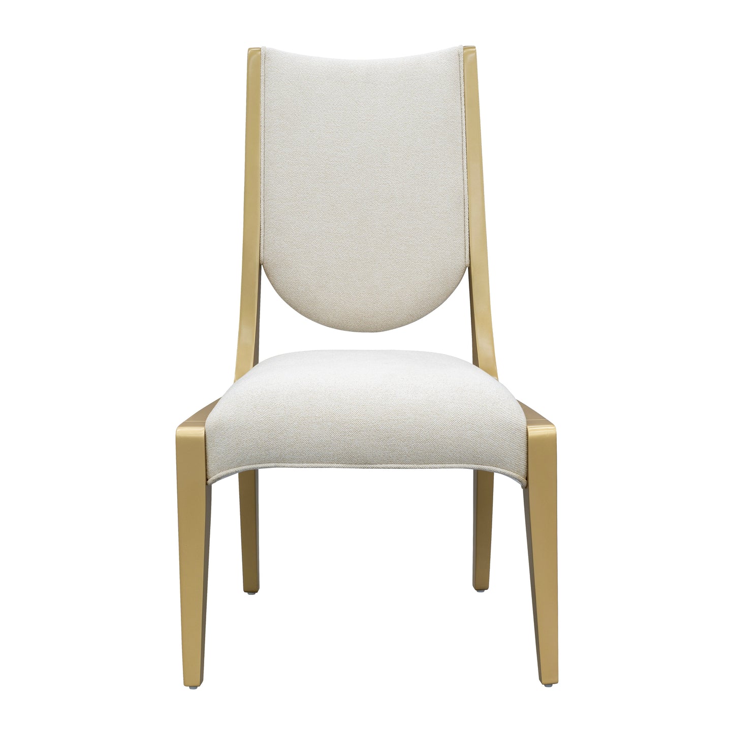 Scotts Square Light Champagne/Cornsilk Dining Side Chair (Set of 2) - Ornate Home
