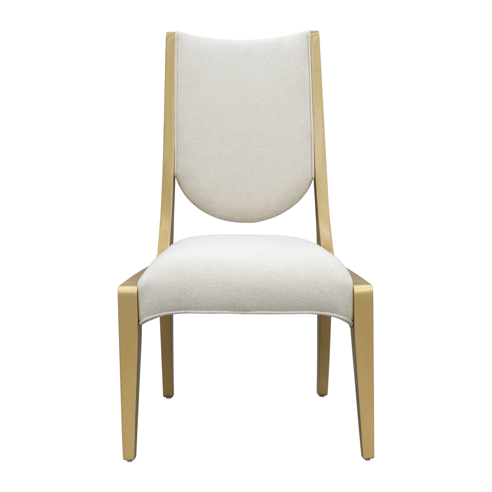 Scotts Square Light Champagne/Cornsilk Dining Side Chair (Set of 2) - Ornate Home
