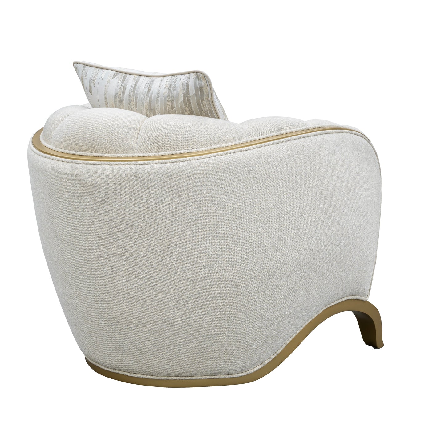 Scotts Square Light Champagne/Cornsilk Matching Chair - Ornate Home