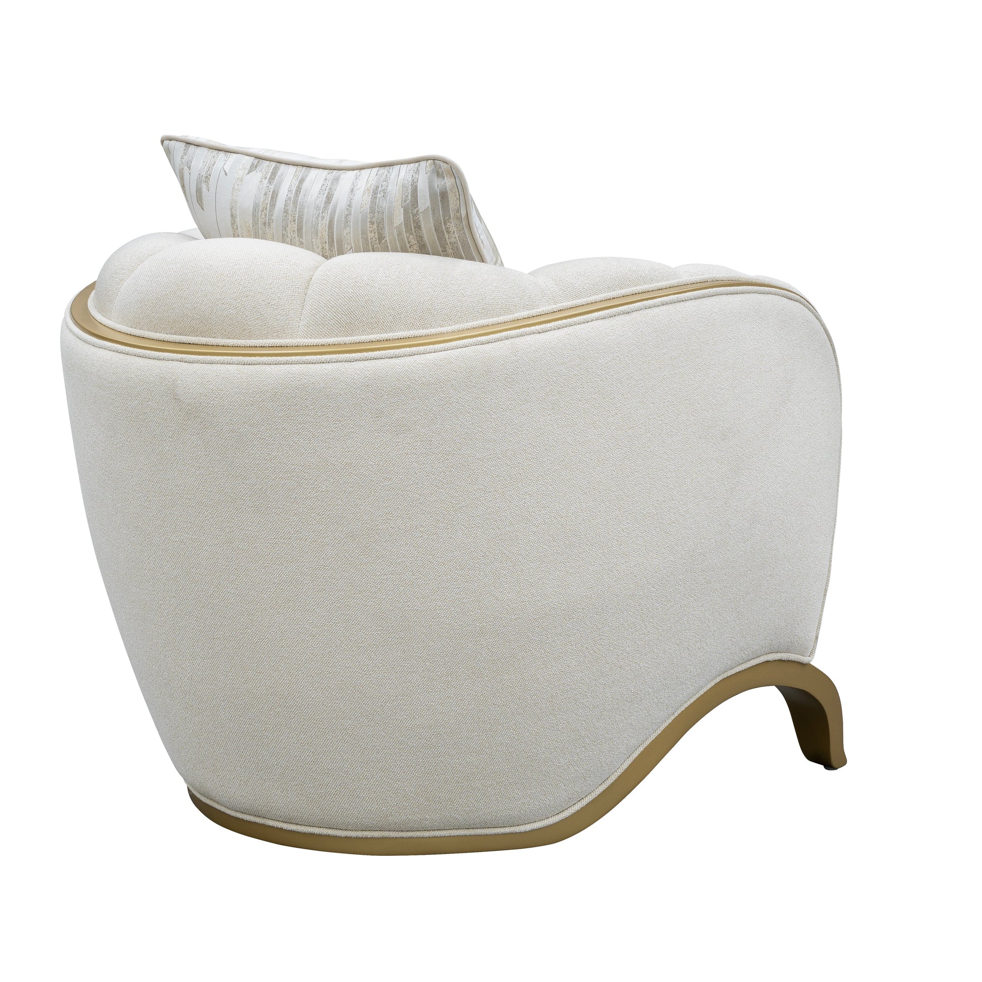 Scotts Square Light Champagne/Cornsilk Matching Chair - Ornate Home