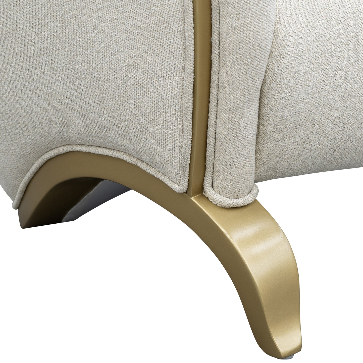 Scotts Square Light Champagne/Cornsilk Matching Chair - Ornate Home