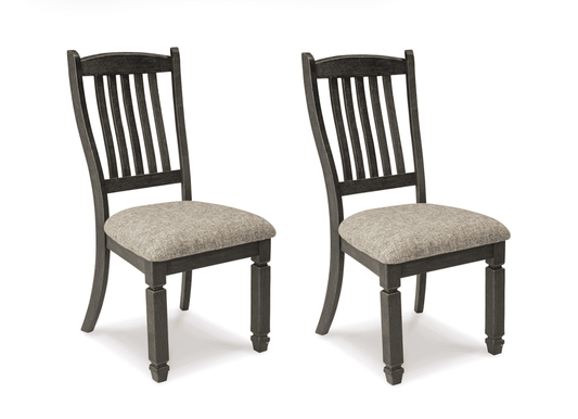 Tyler Creek Black/Grayish Brown Dining Side Chair (Set of 2)