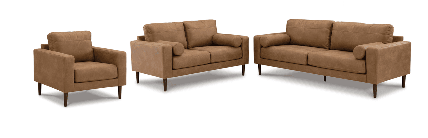 Telora Caramel Living Room Sets