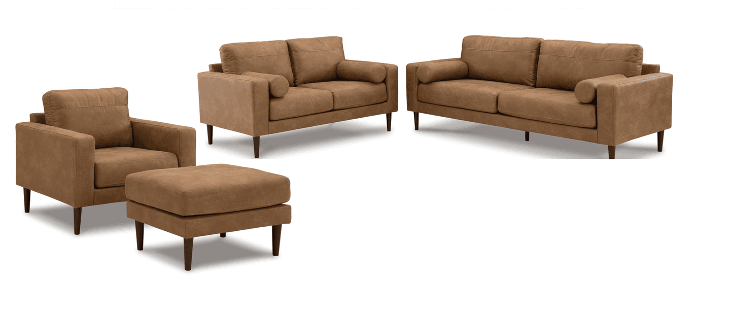 Telora Caramel Living Room Sets