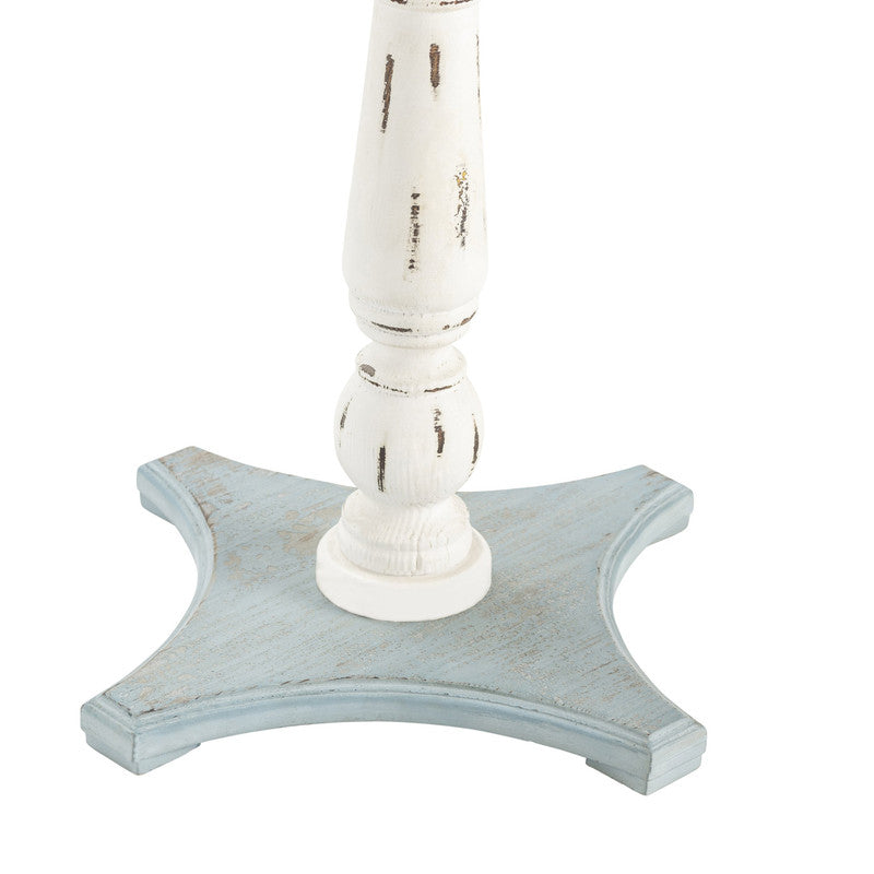 Sea Žøsle Blue/White Accent Table - Ornate Home
