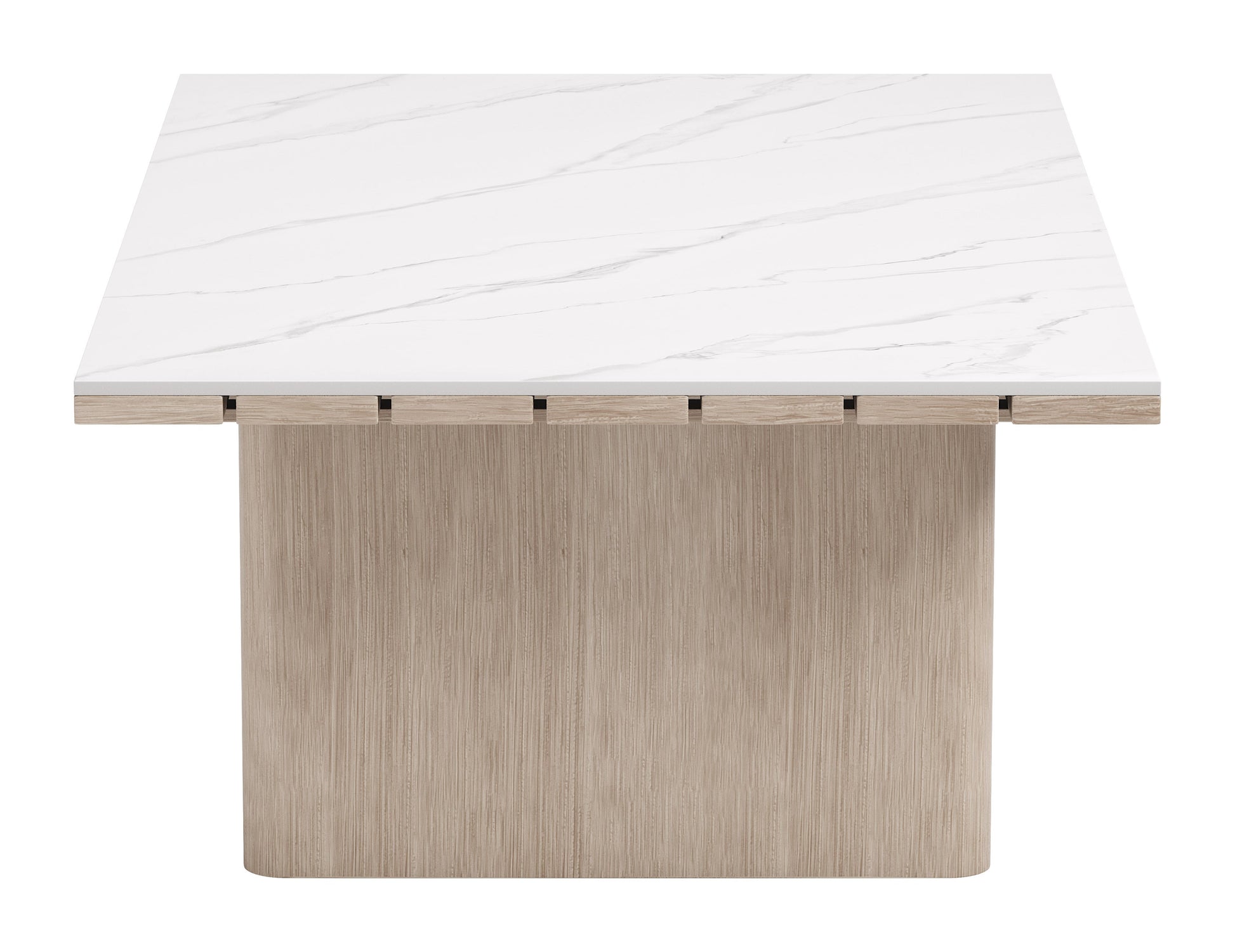 Seaborn White Outdoor Coffee Table - Ornate Home