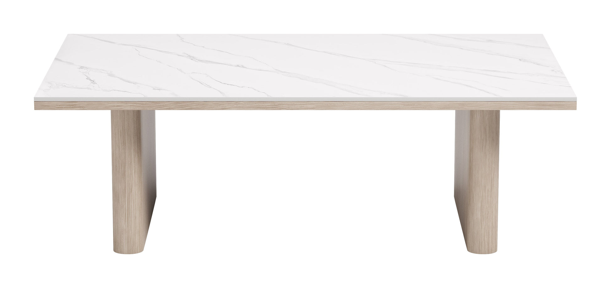 Seaborn White Outdoor Coffee Table - Ornate Home