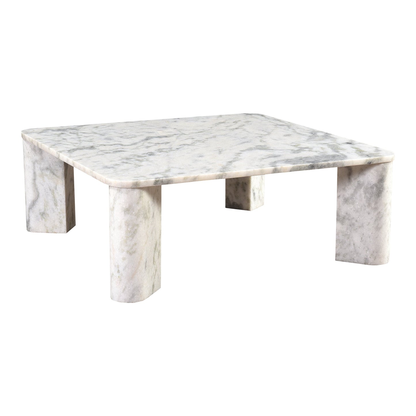 Segment Ashen Grey Coffee Table - Ornate Home