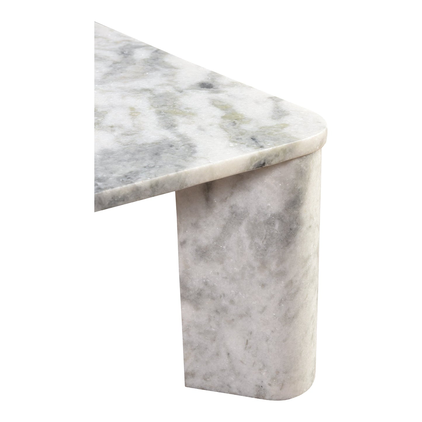 Segment Ashen Grey Coffee Table - Ornate Home