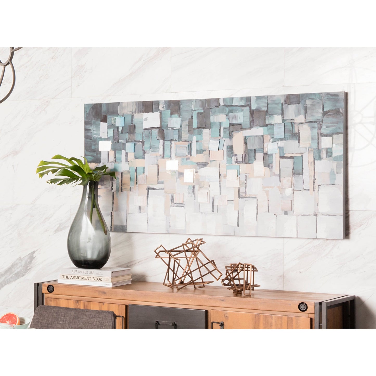 Segments Multicolor Wall Décor - Ornate Home