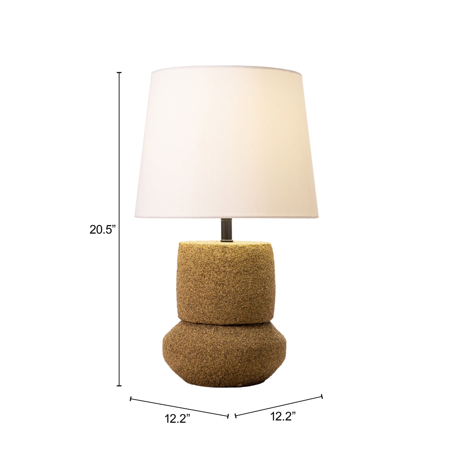 Seina Natural Solar Table Lamp - Ornate Home