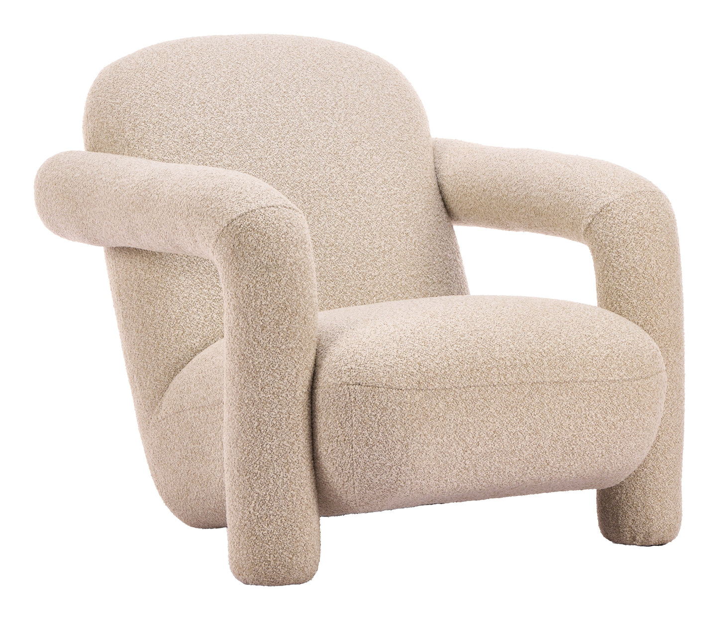 Selenya Beige Accent Chair - Ornate Home