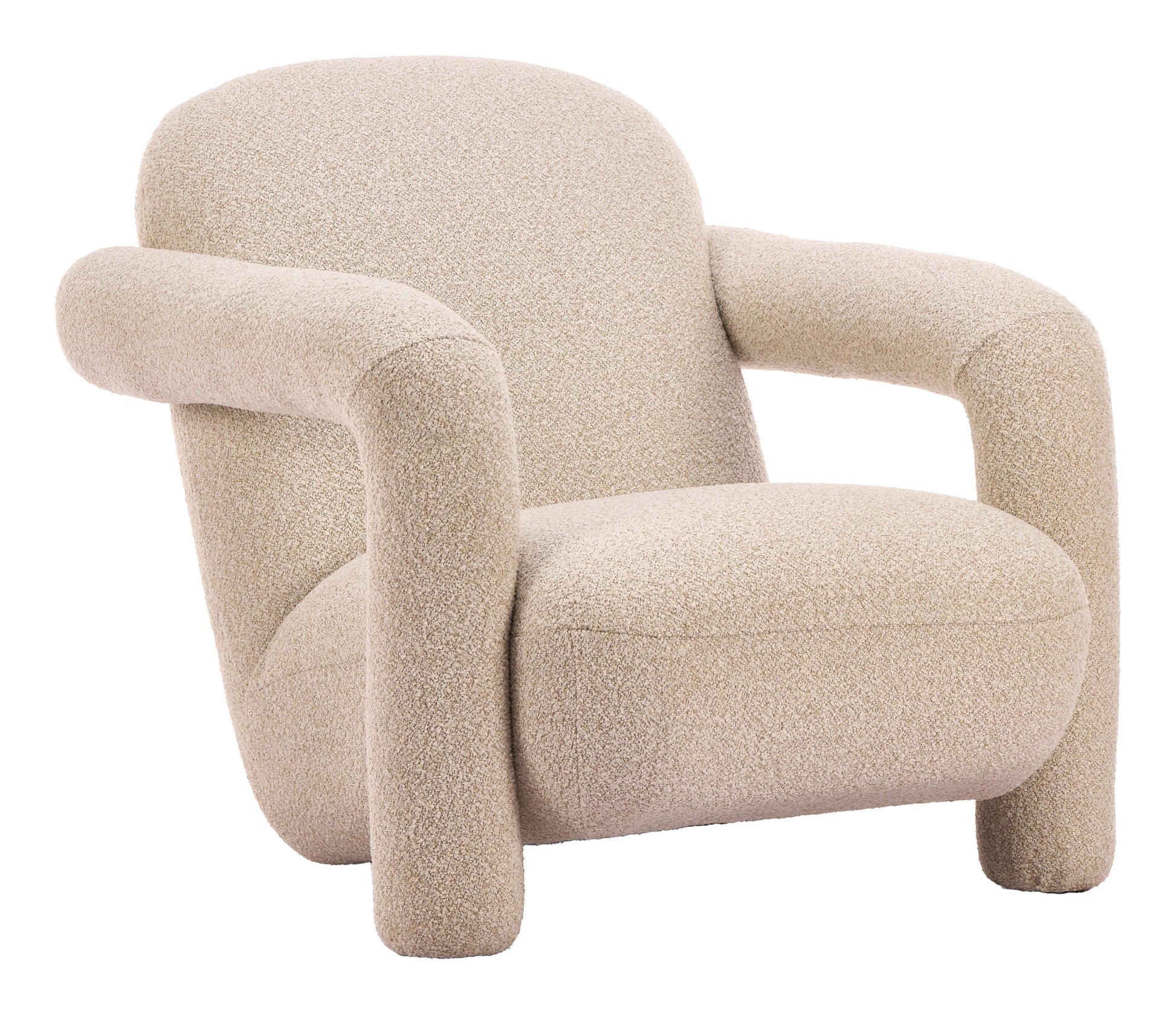 Selenya Beige Accent Chair - Ornate Home