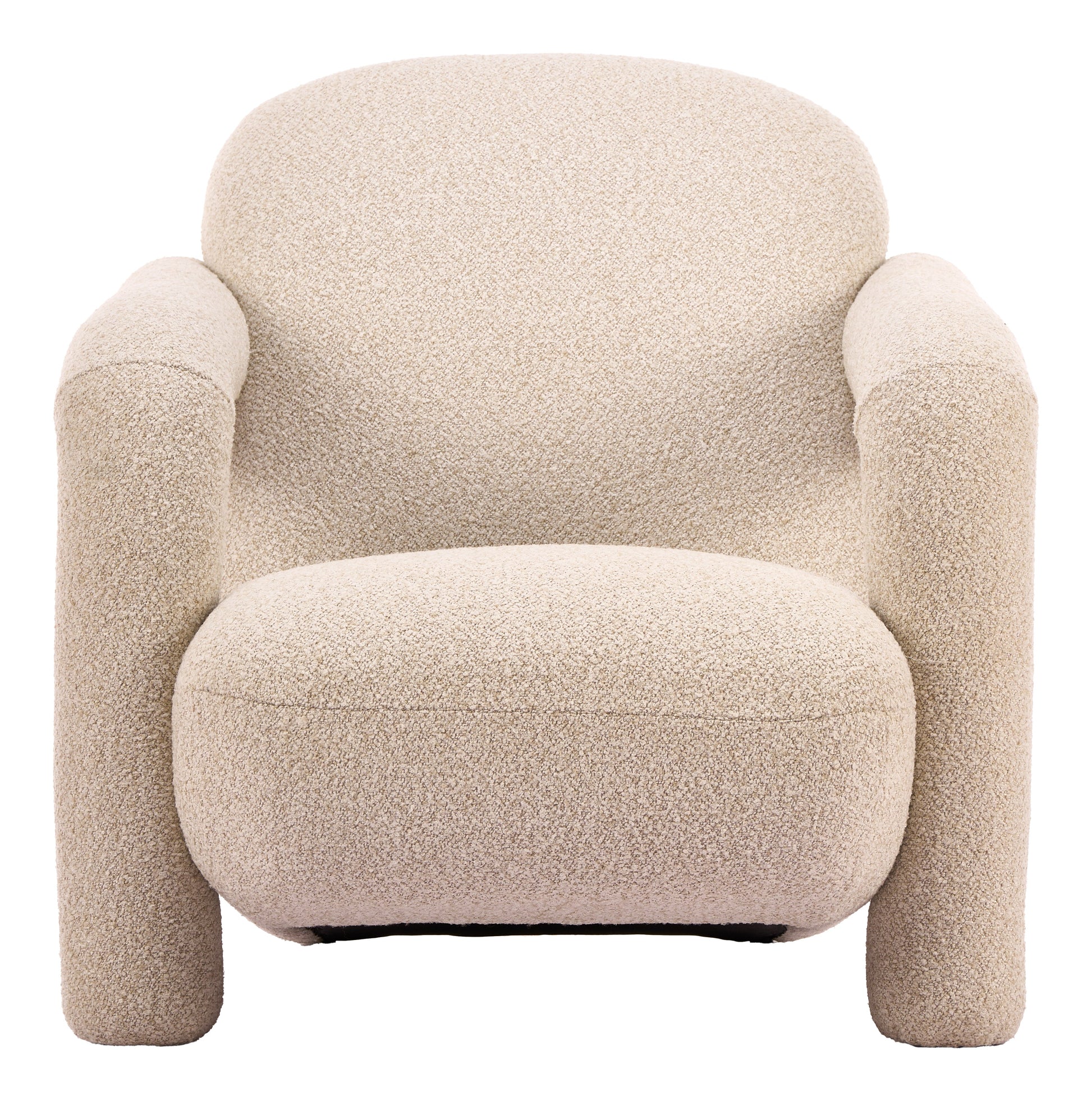 Selenya Beige Accent Chair - Ornate Home
