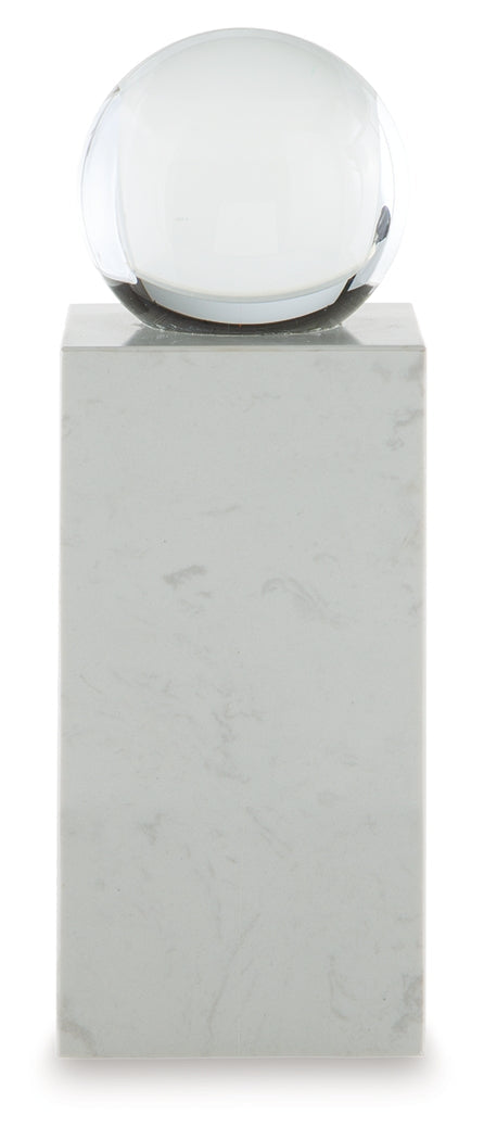 Sellner Clear/White Sculpture- Viva Furn